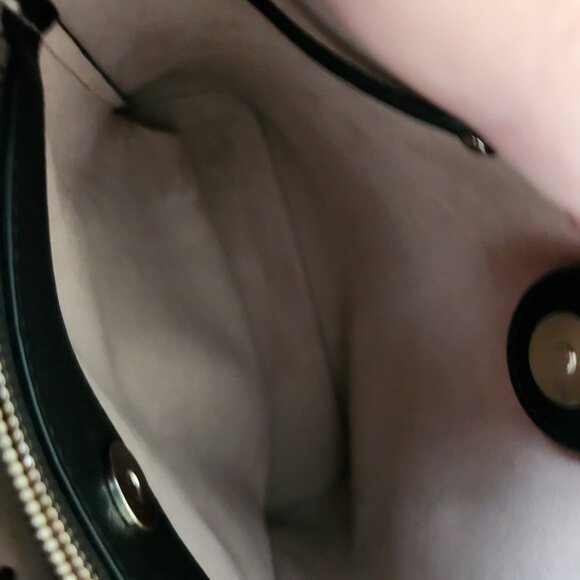 Like New Kate Spade NY Marti Black Bucket Leather Shoulder Bag - Picture 11 of 13